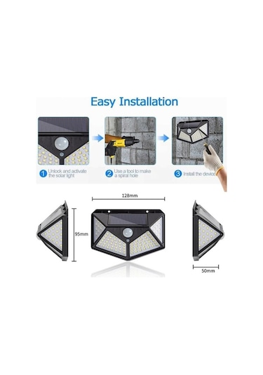 Besthome1 Güneş Enerjili Hareket Sensörlü Led Bahçe Duvar Lambası - Güvenli Ve Yenilikçi Aydınlatma