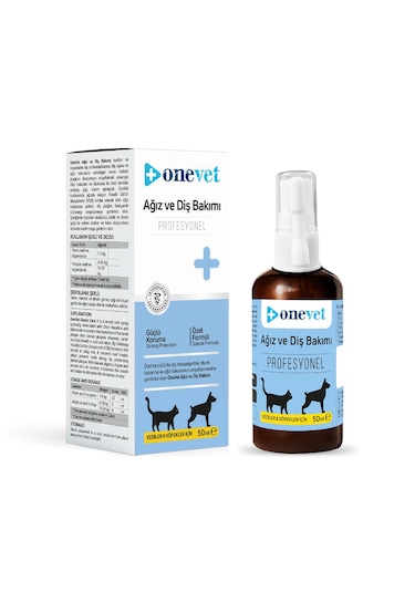Onevet Kedi Ve Köpekler İçin Ağız Diş Bakımı Destekleyici Damla