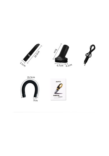 Cbtx Suıtu St-6610c Araba Ev Elektrikli Süpürge Kablosuz Şarj Edilebilir Islak / Kuru Çift Kullanımlı El Araç Süpürgesi