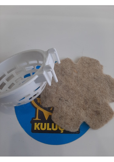 Mh Kanarya Kuş Yuvalığı Yuva + Keçe 3 Adet