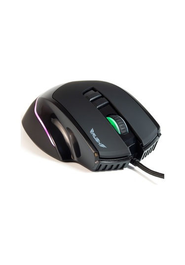 Rush Bold RM878 Ağırlık Ayarlı 10.000 DPI Manyetik Makro Tuşlar RGB Gaming Oyuncu Mouse