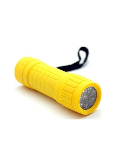 Valkyrie 5 Adet 9 Ledli El Feneri Seti - 5 Farklı Renk - 9 Led Güçlü Işık - Taşıması Kolay Cep Feneri Çok Renkli