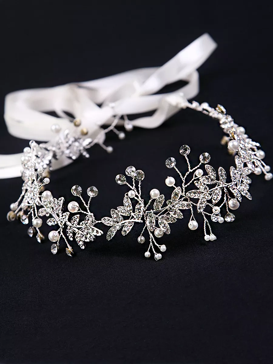 Bıjuteks Düğün Saç Diademi 97412809 Gri