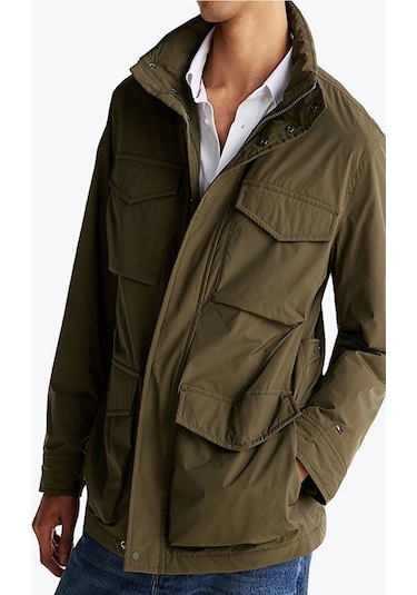 Tommy Hilfiger Lw Packable Fıeld Jacket Haki