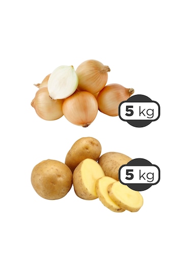 Geltat Afyon Patates + Kuru Soğan 2 x 5 KG