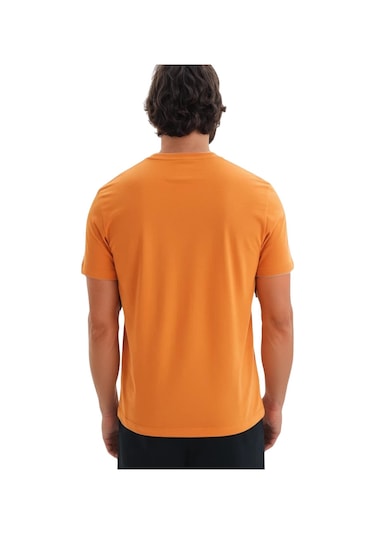 Ar-ma Erkek Regular Fit Pamuk Süprem Basic Bisiklet Yaka Tişört Y31344408002 Turuncu 2XL