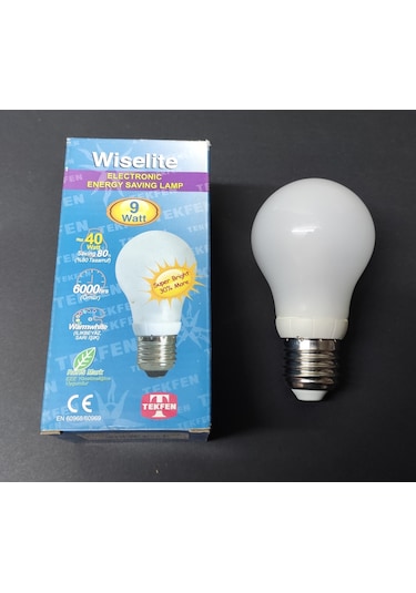 Tekfen Tasarruflu Ampul 9W Günışığı