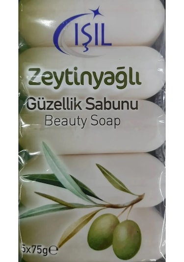 Işıl Zeytinyağlı Katı Güzellik Sabunu 5 x 75 G