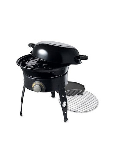 Cadac 6544F Safari Chef Kartuş Gazlı Mangal Siyah