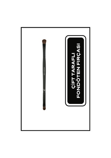 Dual Ended Eyeshadow Brush - Far Fırçası