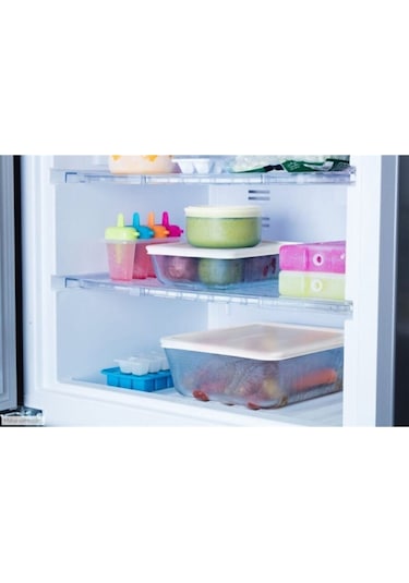 Pryex Kare Kapaklı Saklama Kabı 0.85 Lt