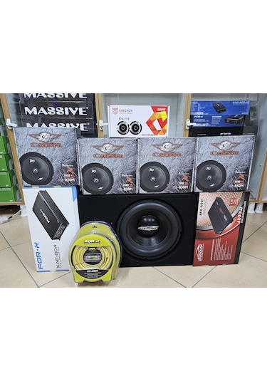 Akgöz Sound Paket Ses Sistemi Cadence 20 Cm 120 Rms