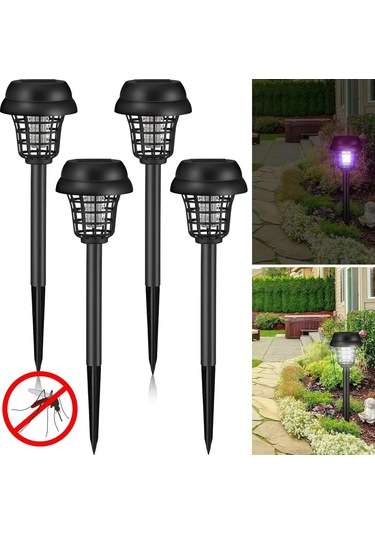 Güneş Sivrisinek Katili Lamba Ev Bahçe Su Geçirmez Sivrisinek