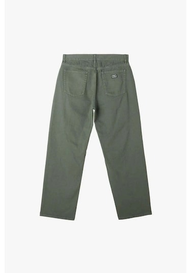 Obey Hardwork Pigment Denim - 100% Pamuk, Şık Tasarım Ve Rahat Regular Fit Yeşil