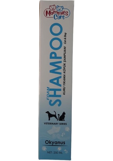 Mommies Care Kedi Köpek Kuru Yıkama Köpük Şampuan Okyanus 250 Ml