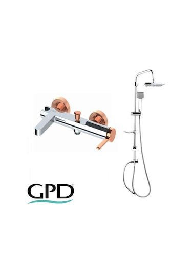 Gpd Banyo Bataryası Gildo ve Tepe Duş Sistemi Mbb165-k-r - Dst19-