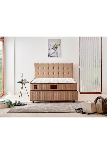 Nironyatak Niron Bamboo Yatak 80X200 Tek Kişilik Doğal Bambu Kumaş Tam Ortop
