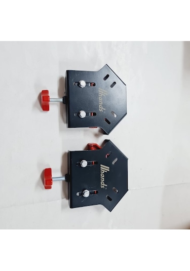 Hands Köşe Birleştirme Aparatı Açık Uç 1 Takım / 2 Adet Siyah