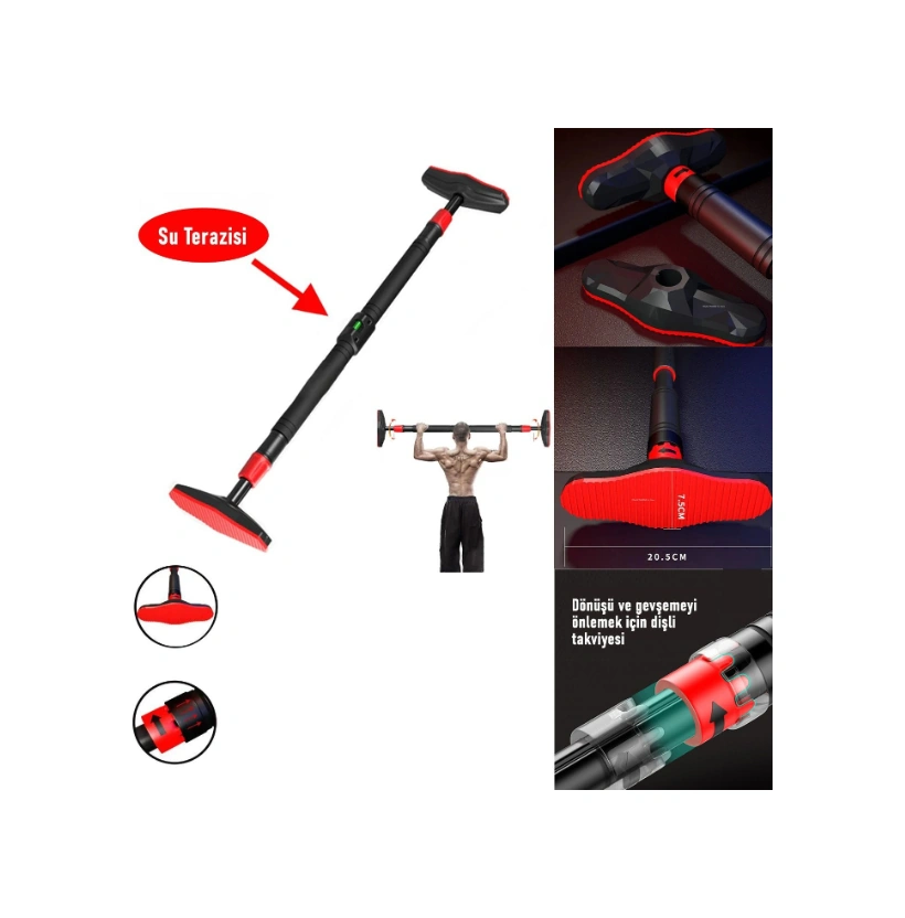 Su Terazili Barfiks Demiri 70-100 Cm Çok Renkli