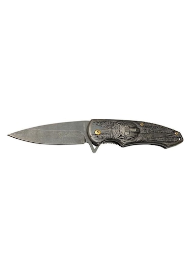 Columbia Ext-3205-a Ayı Desenli Kamp Çakı 22 Cm Çok Renkli