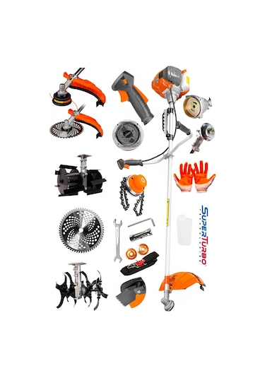 Stilmax St9920s 20hpx Benzinli Yan Tipi Tırpan + 2 Adet Çapa Seti