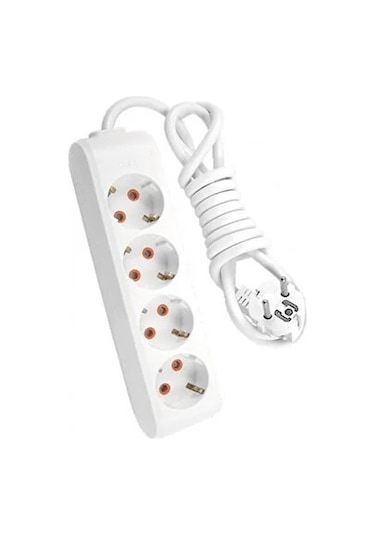 Mutlusan Rı-tech 4lü Topraklı Grup Priz 2m 001 175 410002 02 00