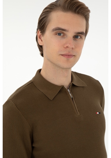 U.s. Polo Assn. Erkek Haki Kazak /triko 50298266-vr027 Haki