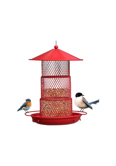 Ximistore9 Dış Mekan Kullanıma Uygun Katlanabilir Kuş Yemleme Aleti - Dayanıklı Malzeme, Kolay Temizlenir, Çoklu Kuş Türünü Çeker