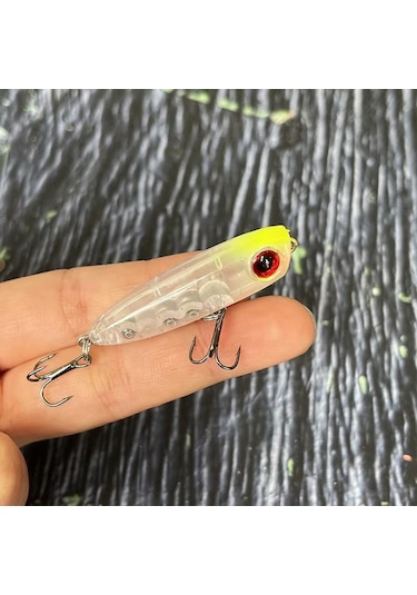 Valkyrie 7 Adet Zıpır Rapala Olta Yem Seti - 4.8cm - 3.8gr Bilyalı 3d Göz Karbon Çelik İğne 7 Farklı Renk