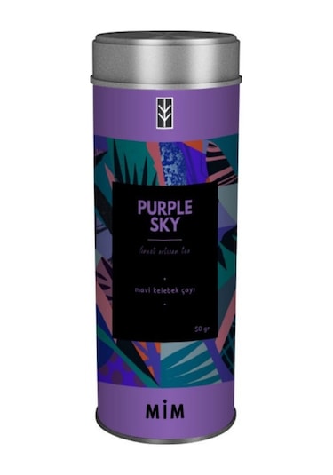 Mim Tea Purple Sky Tea Mor Kelebek Çayı 50 G
