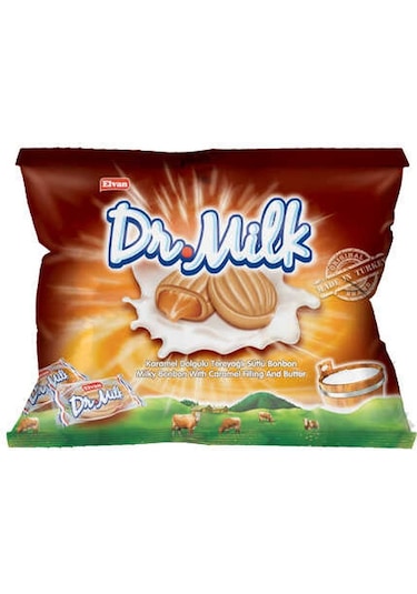 Dr. Milk Karamelli Şeker 300 Gr. (1 Paket)