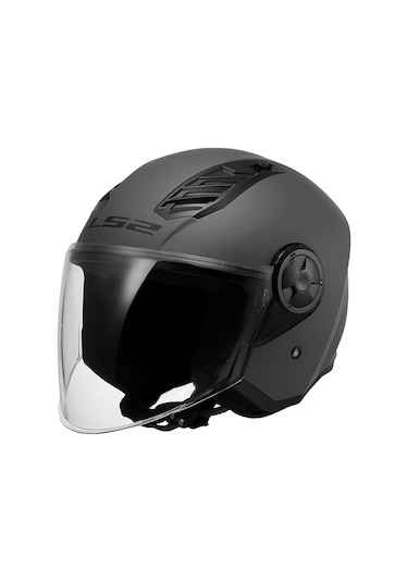 Ls2 Aırflow 2  Motosiklet Kaskı Mat Titanium 2XL