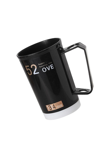 Suntek Banyo Tumbler Bardak Diş Fırçası Kupa Siyah