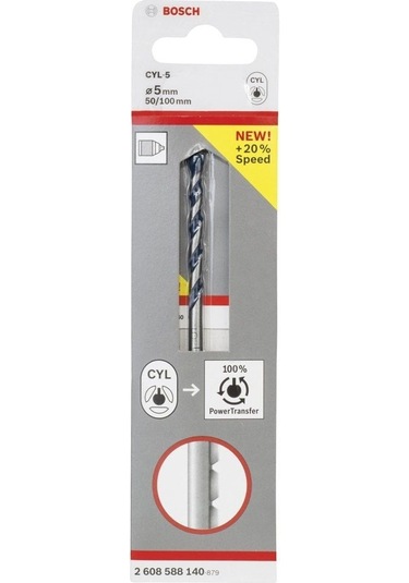 Bosch - Cyl-5 Serisi, Blue Granite Turbo Beton Matkap Ucu, 5 100 Mm