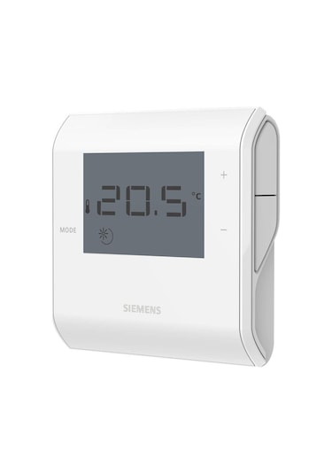 Siemens Rdd50.1 Dijital Kablolu Oda Termostatı, Pilli