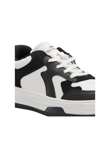 Slazenger PINTO I Kadın  Siyah / Beyaz Günlük Spor Ayakkabısı