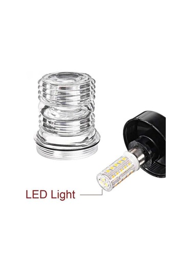 Suntek Led Navigasyon Işığı 2nm Görünürlük 12-24v Yat Seyir Lambası Siyah