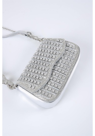 Ççs 17659 Kadın Omuz Askılı Çanta GÜMÜŞ