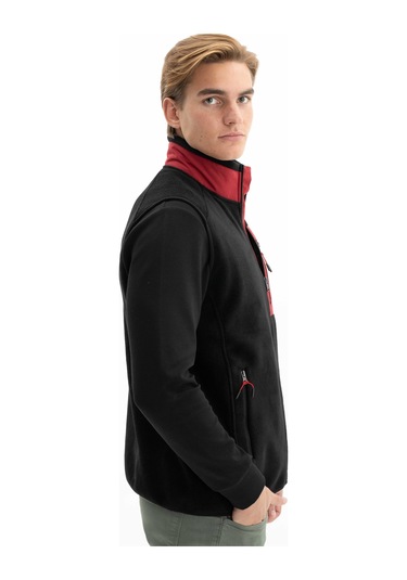 Arma Erkek Kışlık Softech Polar Relax Fit Tam Fermuar Yandan Cepli Baskısız Yelek K26424674101 Siyah Arma Erkek Kışlık Softech Polar Relax Fit Tam Fermuar Yandan Cepli Baskısız Yelek K26424674101 Siyah