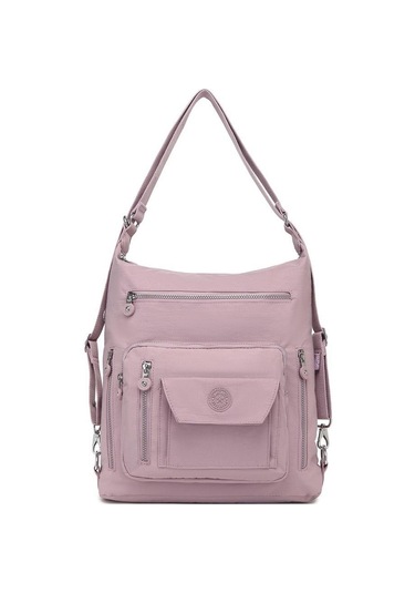 Hem Sırt Hem De Omuz Kadın Çantası Smart Bags 1205 Ten Ten Rengi