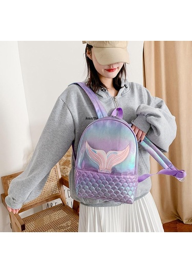 Kadın Payetli Sırt Çantası Sırt Çantası Okul Kız Seyahat Büyük Kapasiteli Çantalar Parti Çantaları Parıltılı Sırt Çantası Mochila Pink Pembe