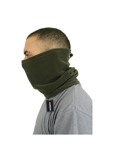 Kordak Polar Bere Boyunluk Eldiven Seti 3'lü Yeşil