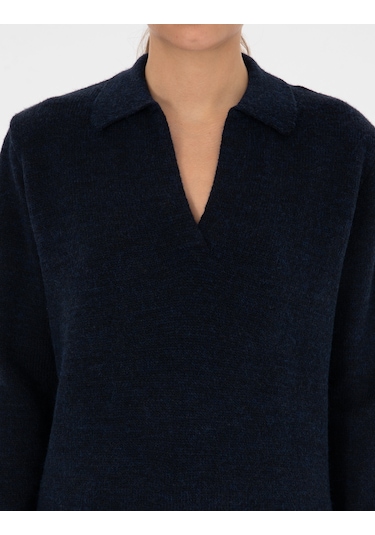Pierre Cardin Kadın Lacivert Kazak /triko 50317226-vr033 Lacivert