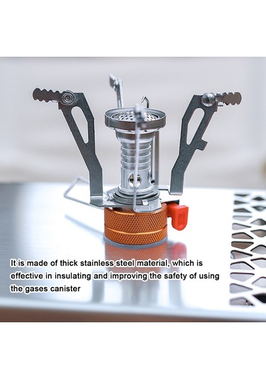 Geeksen Açık Düz Gaz Tankı Katlanır Masa Paslanmaz Çelik Gaz Tankı Katlanır Masa Taşınabilir Mini Kamp Çay Masası Çok Amaçlı Ekleme Barbekü Masası Kamp Aksesuarları Taşınabilir S Çok Renkli