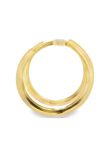 Cigold Taşsız Küpe 14 Ayar Altın 1.89 Gr Oa-k1tb01029340 Renkli