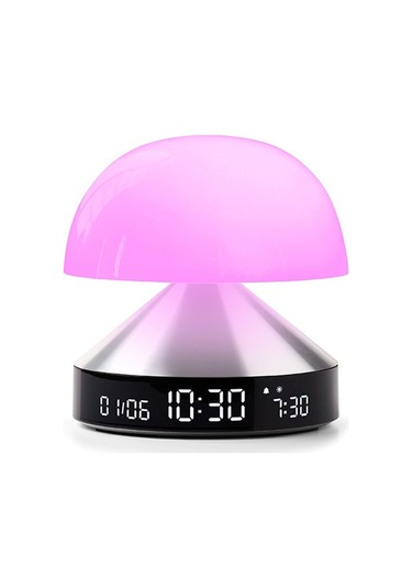 Lexon Mina Sunrise Alarm Saatli Gün Işığı Simulatörü & Aydınlatma - Alüminyum Gri