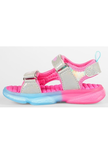 Vicco Can Ortopedik Işıklı Çocuk Sandalet Fuşya