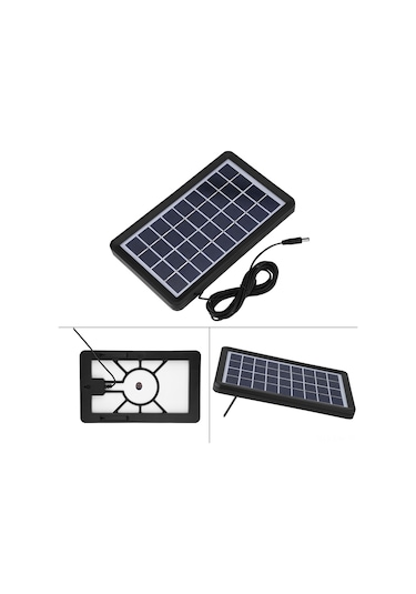 Moveevo 9v 3w Polikristal Güneş Paneli - %18 Dönüşüm Oranı, %93 Işık Geçirgenliği, Su Geçirmez Ve Güvenli Şarj