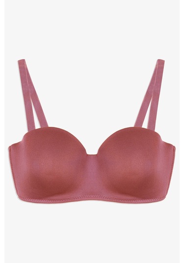 Kadın Dolgusuz Mikro Straplez Sütyen Yavruağzı