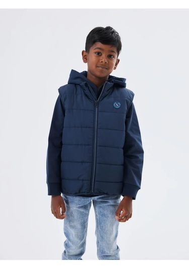 Name It Nkmmylane Vest Noos Erkek Çocuk Yelek Lacivert